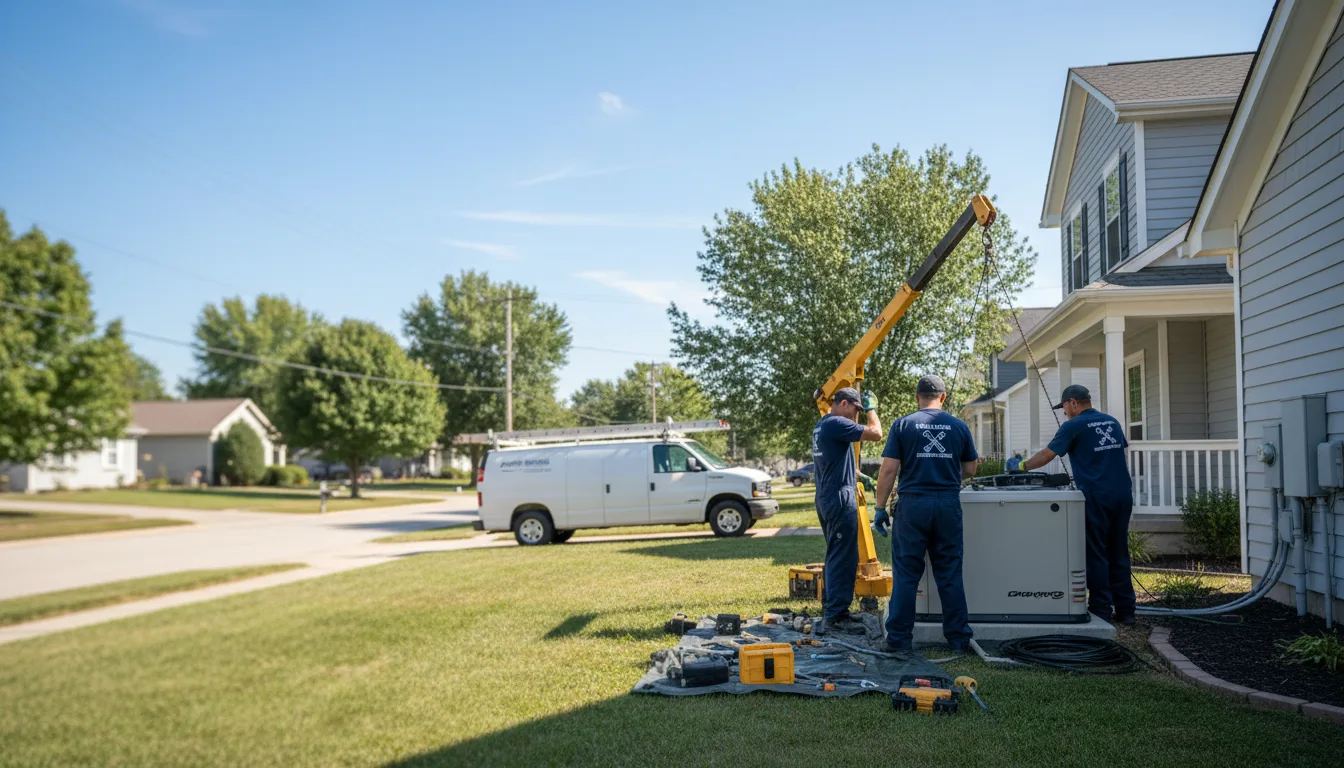 Generator Installation in Martinton, IL near me